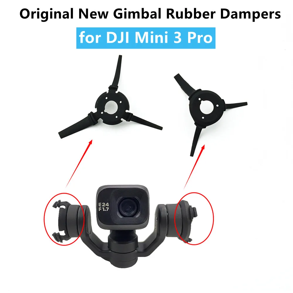 Original Gimbal Side Rubber Dampers for DJI Mini 3 Pro Drone Shock-absorber Ball for DJI Mavic Mini 3 Pro Repair Parts