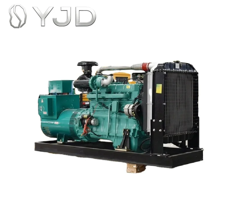 Customized 100kw 80kva Stable Output Auto Start ATS Low Noise Open Frame Diesel Generator
