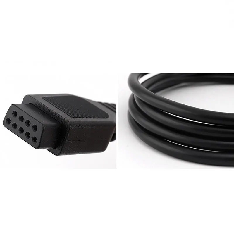 Cable for Sega Genesis 2 MD 2 Control Cable for Mega Drive 2 Gamepad Controller Extend Cord 9Pin Game Console Wire
