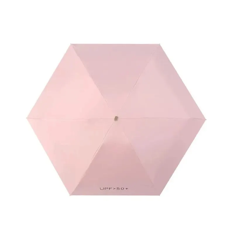 1 Stück 55 % Rabatt auf Mini-Sonnenschirm, Taschen-Regenschirm, Vinyl, faltbar, UV-Ultraviolett-Schutz, Sonnenschutz, Taschen-Sonnenschirm-Kapsel