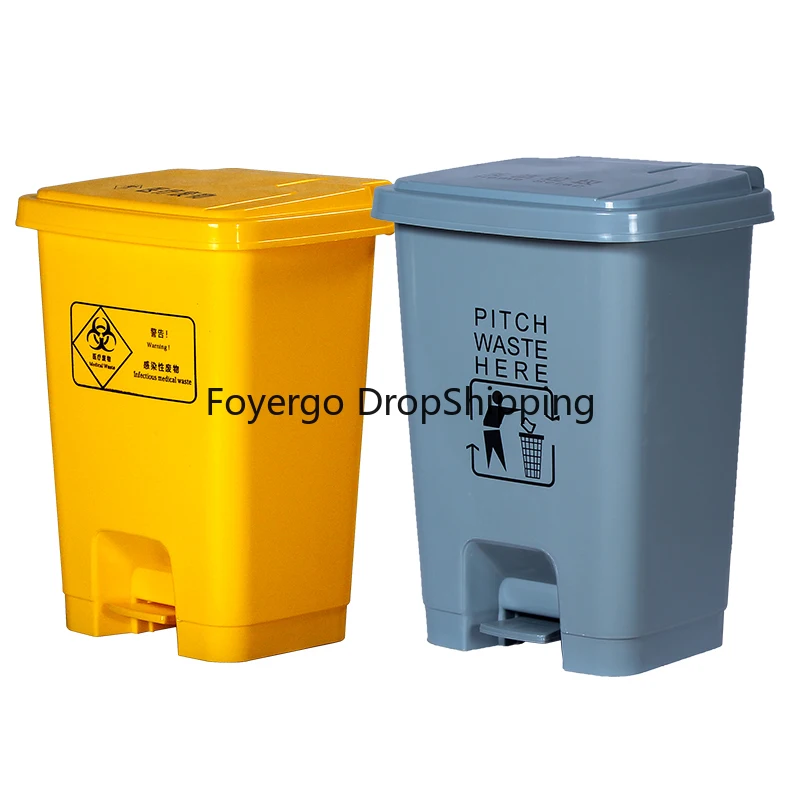 Modern Sorting Garbage Bin Large Big Plastic Garden Trash Bin Set Sorting Lid Hospital Lixeira Banheiro Household Cleaning Gift