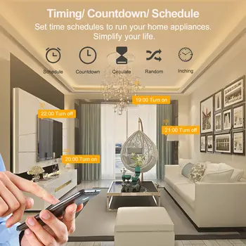 Chytrá zásuvka Zigbee EU 16A/20A s monitorováním napájení, funkcí časování, ovládání přes aplikaci Smart Life, funguje s asistentkou Google Alexa Alice 10 nejlepší prodej Chytrý stmívač zásuvek Zigbee - №7