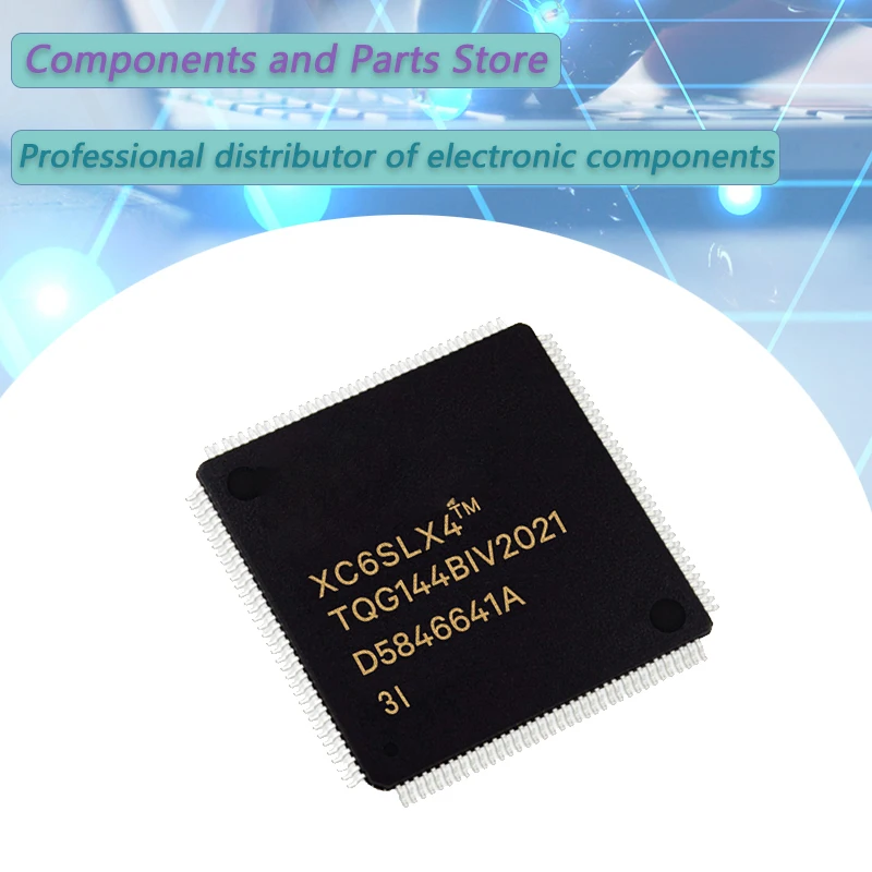 1pcs 100% New XC6SLX4-3TQG144C XC6SLX4-3TQG144I  Bga Geïntegreerde Chip Originele Nieuwe