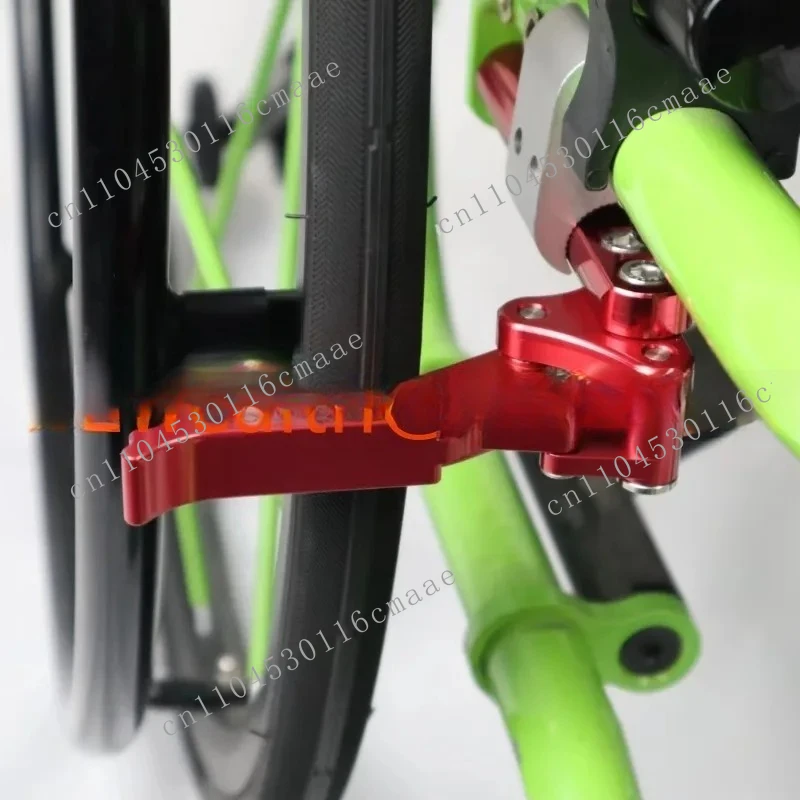 

Колесо из алюминиевого сплава для инвалидных колясок, ручной тормоз для спортивных инвалидных колясок, 100%