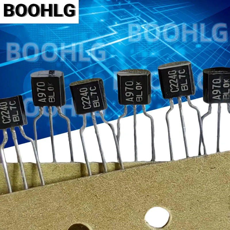 5 Pairs New Imported Original 2SA970-BL 2SC2240-BL 2SA970 2SC2240 A970 C2240 TO-92 Audio Triode