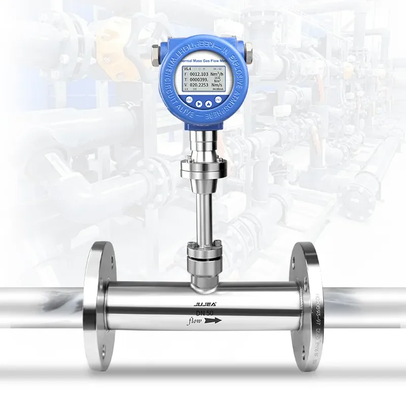 

High Accuracy CO2 Nitrogen Ammonia Hydrogen LPG Gas Thermal Mass Flow Meter