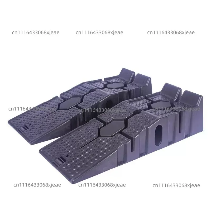 Black 2500kg Heavy-Duty Car Ramps 900mm Long Anti-Slip Work Ramps For Oil Change And Car Repair Maintenance Lift Tools Set