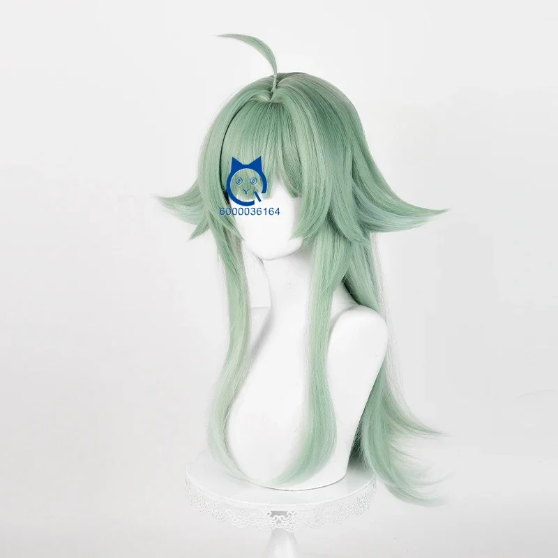 Game Honkai Star Rail HuoHuo Cosplay Wig 66cm Long Scalp Green Anime Expo Heat Resistant Synthetic Hair Halloween Comic Con Wig