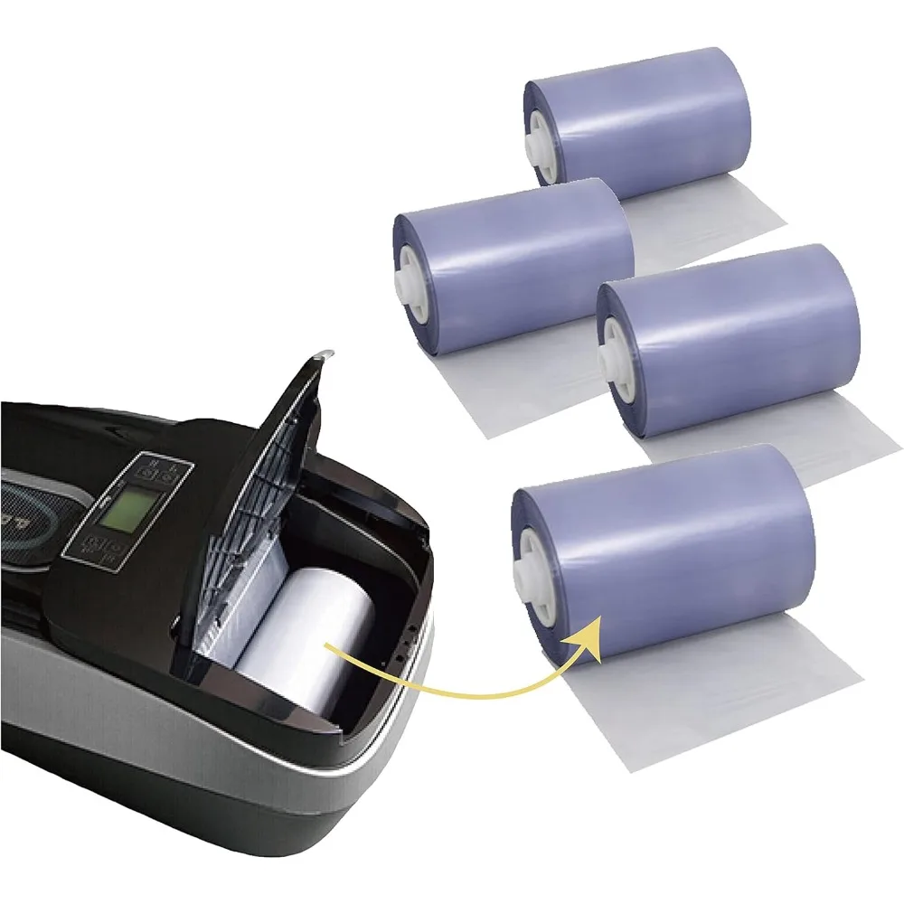 

Refill Film ONLY for ANYSHOES Intelligent Smart Shoe & Boot Cover Dispenser Machine - 4 Rolls in a box for 2000 people