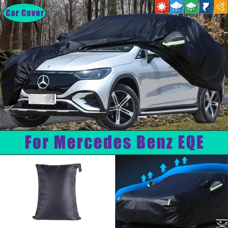 For Mercedes Benz EQE Car Full Outer Covers Outdoor Waterproof Dustproof Sun Rain Snow Protection Exterior Car Accessories