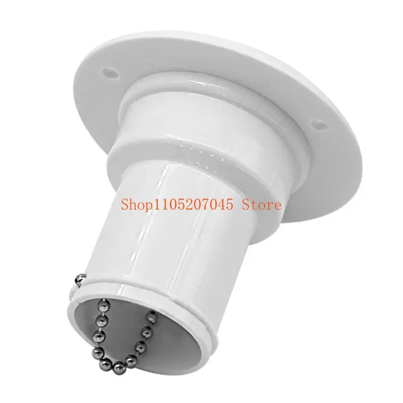 

37cd Upgraded Plastic Water Injections Outlet with Metal Retaining Chain Plastic Cap No Tools Required for Opening Durable