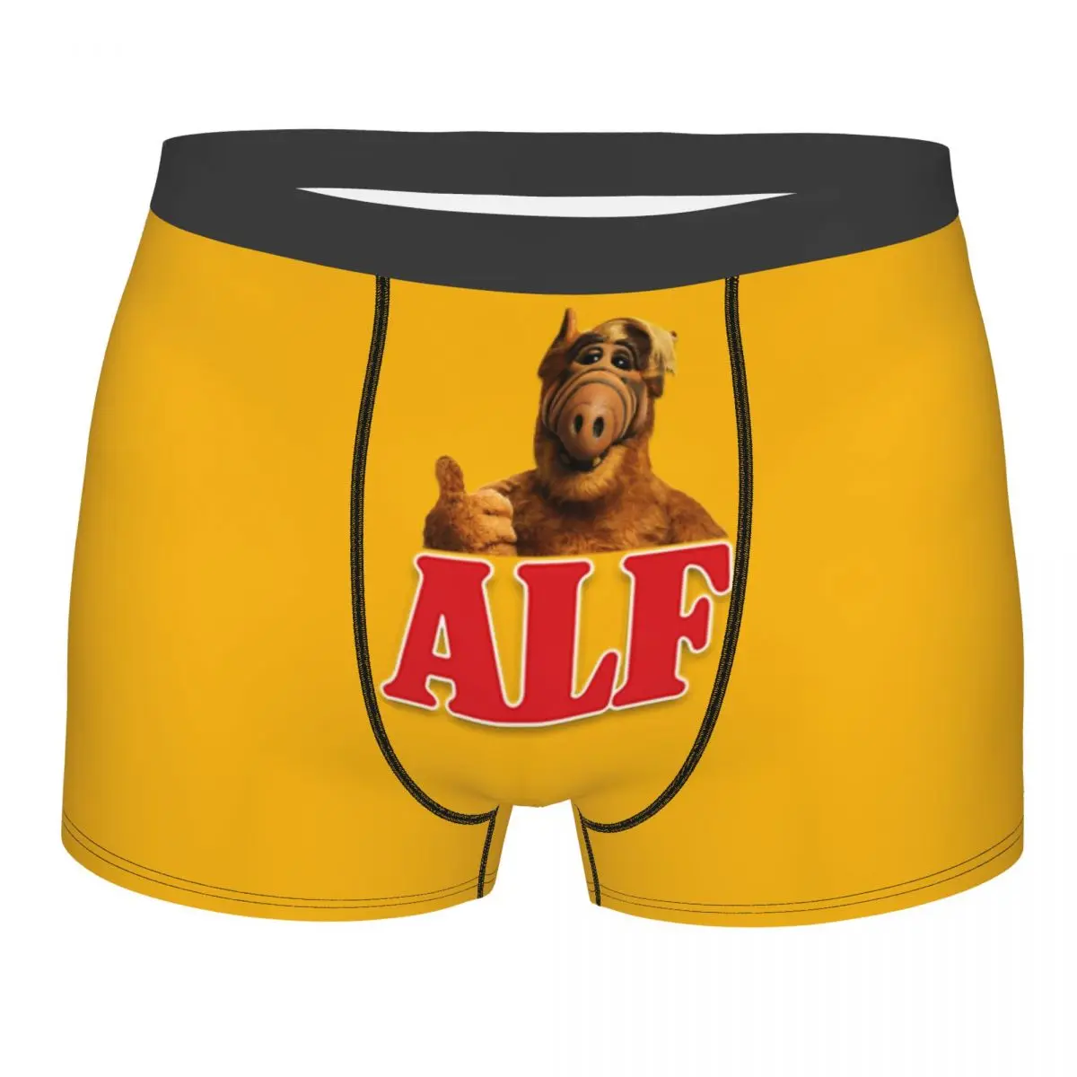

Пользовательские шорты-боксеры ALF Alien Life Form для Homme с 3D принтом Sci Fi TV Show, нижнее белье, трусы, мягкие трусы