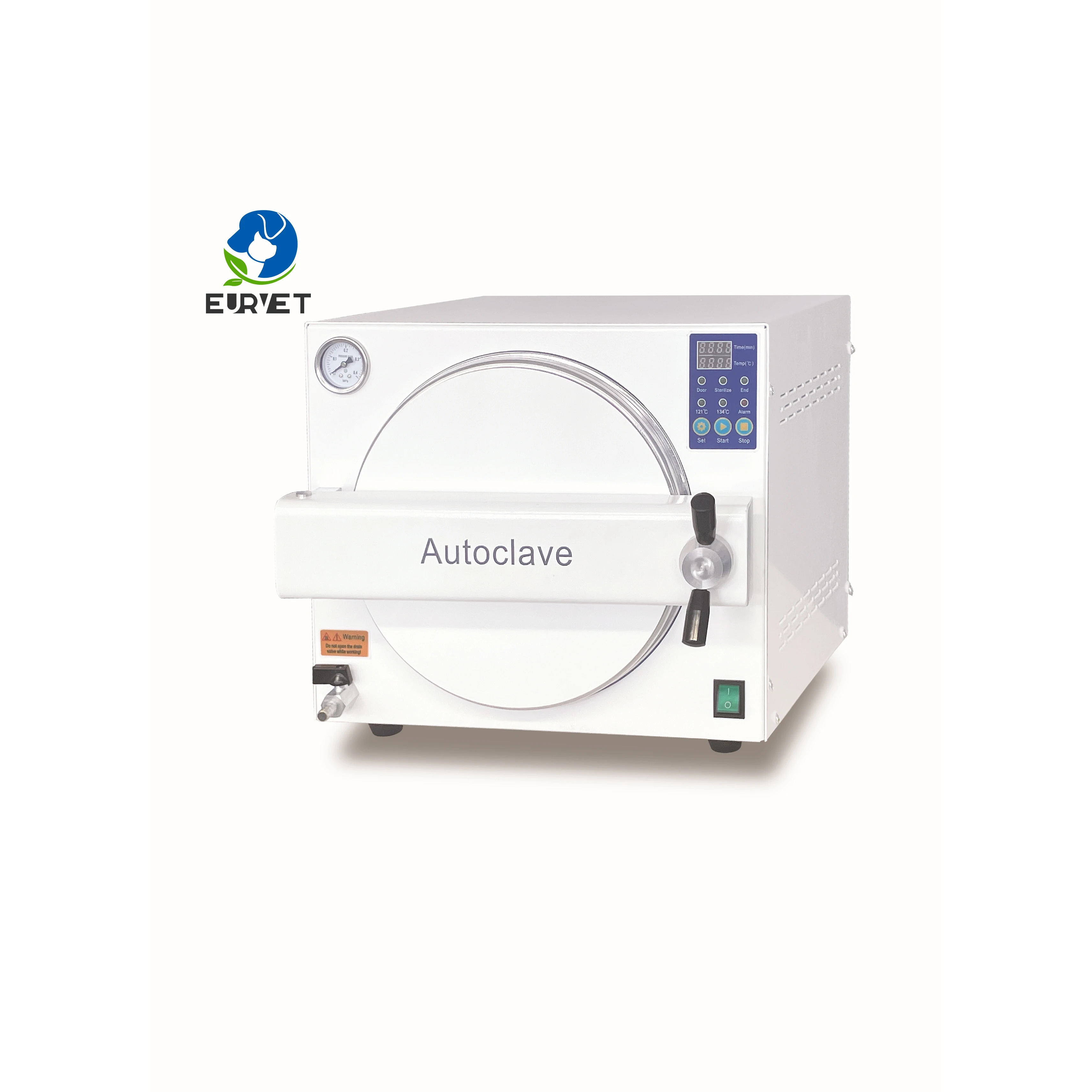 Professional Dental Portable Steam Sterilizer 18l 23l Autoclave Machine Veterinary Equipment