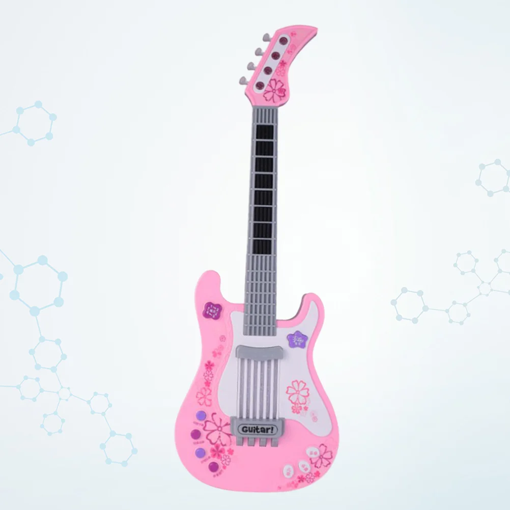 Operated Guitar for Kids Children Toddler Children's Electronic Simulation Bass Player Musical Toys