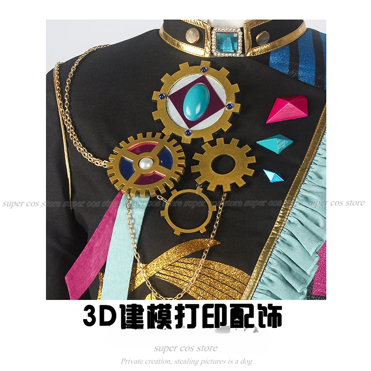 Ансамбль Stars 2, Валькирия Кагехира Мика/Ицуки Шу, игровой костюм, великолепный костюм для косплея, наряд для ролевых игр на Хэллоуин