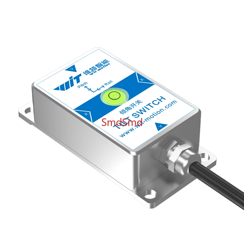 -232/485 Dual Axis Angle Tilt Switch Sensor Relay Tilt Level Induction Solenoid Valve Controller