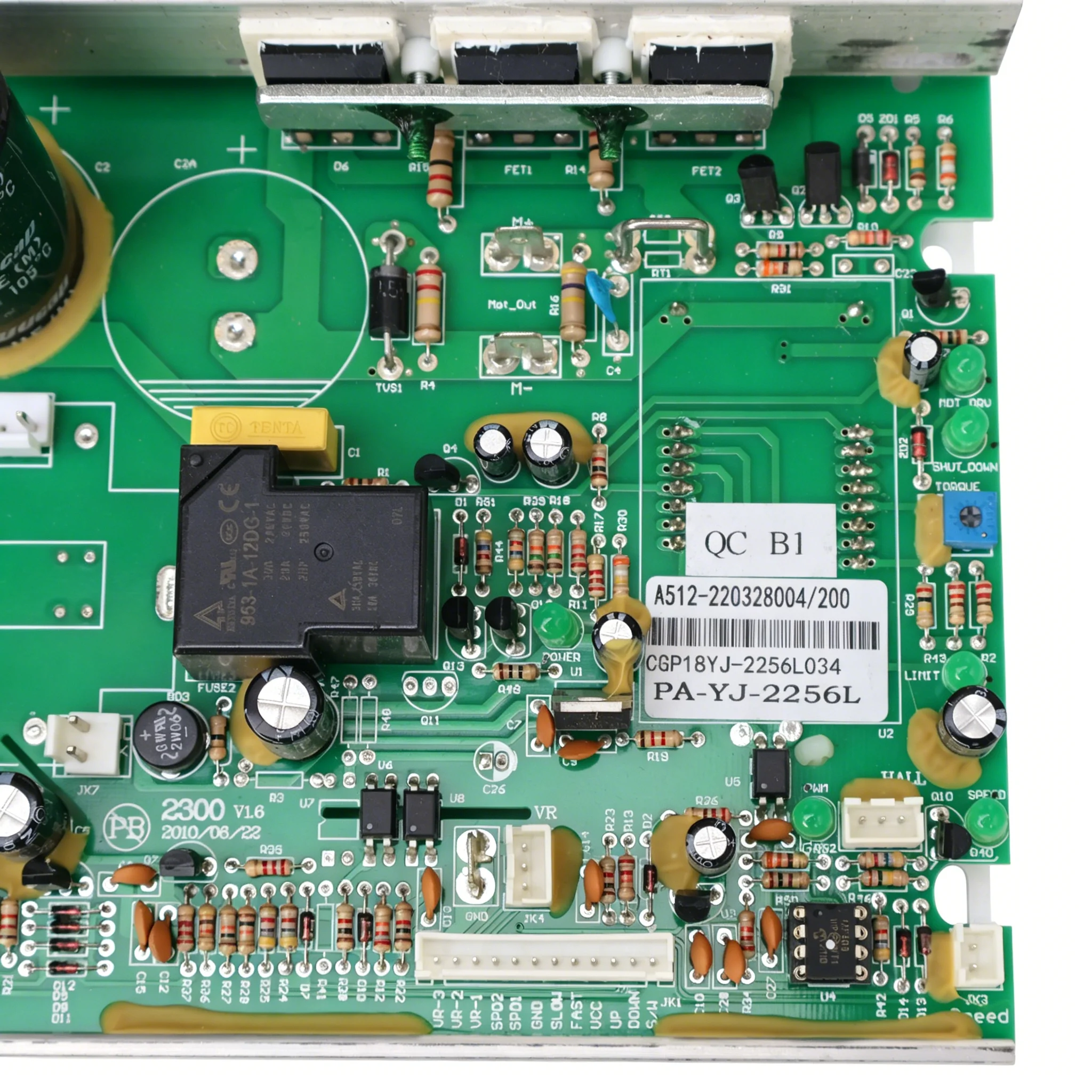 Pa-Yj-2256H/2256L Is Suitable for Shure Treadmill Circuit Board, Motherboard, Circuit Board Controller, Driver Board, Original Lower Control Board