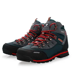 Zapatos de senderismo de género mixto para hombre, botas de Trekking de escalada de montaña, botas de nieve informales de alta calidad para exteriores, moda de invierno, talla grande 47