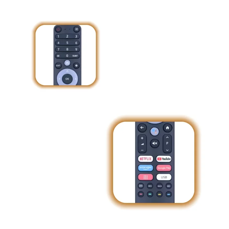 

Compatible with TV Q551 Q651 A321 A431 A501 A551 UA501UHD Voice Remote Control TVD2290B Spare Parts