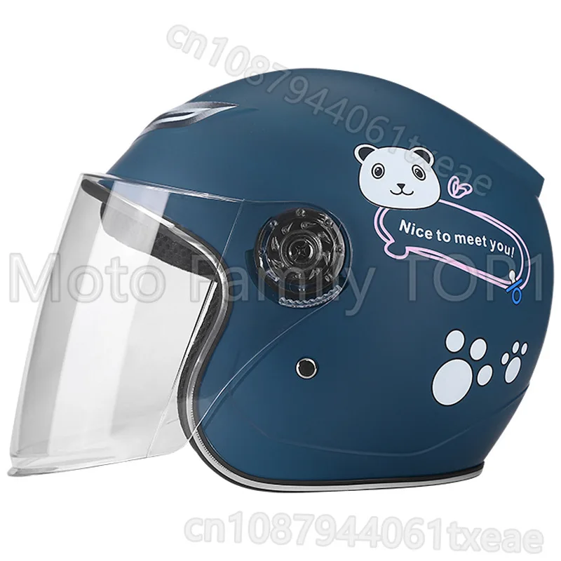 

Мотоциклетный шлем, шлем для электромобиля, велосипедный безопасный детский полушлем унисекс