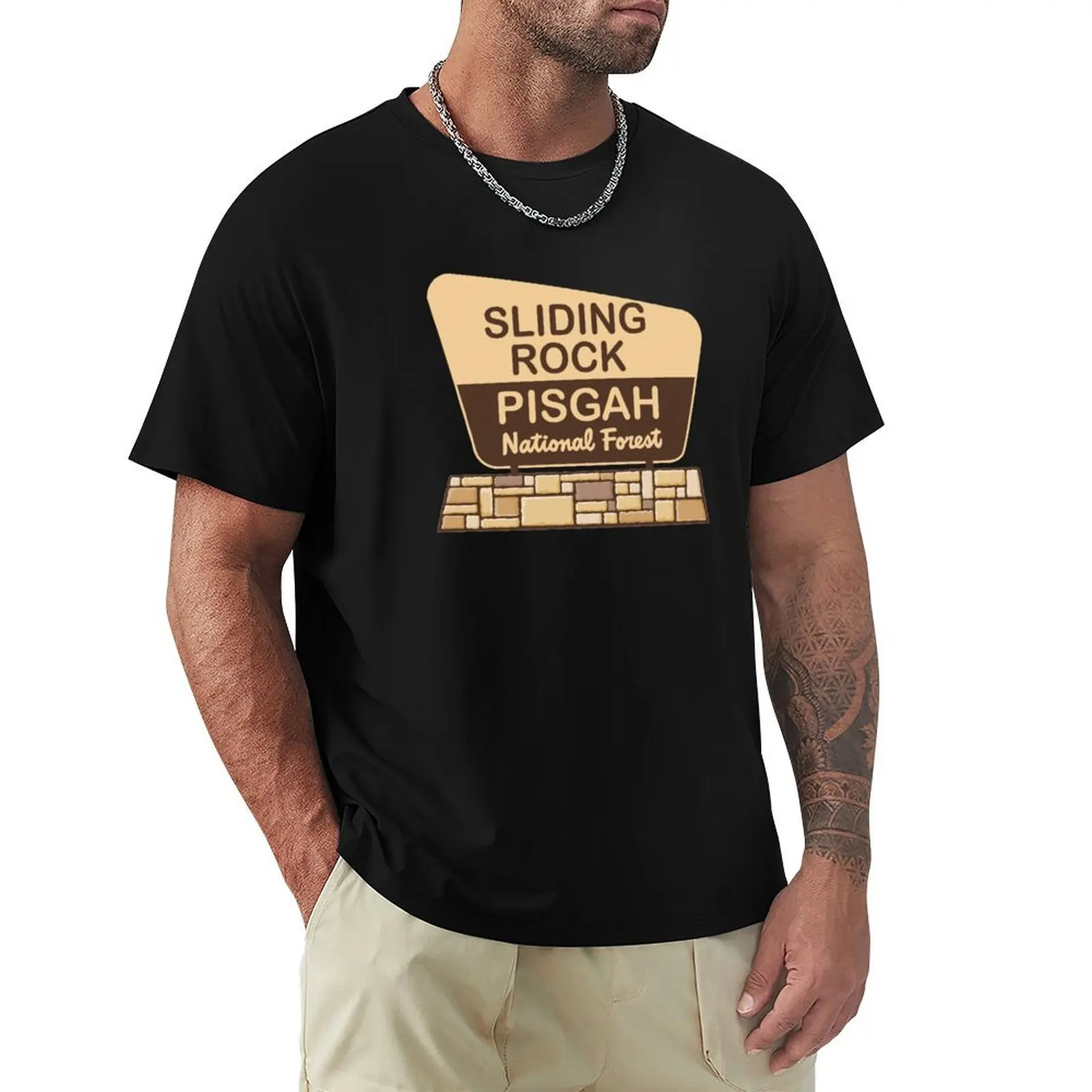 

Sliding Rock, Pisgah National Forest T-Shirt gifts for boyfriend designer shirts tee shirts for men