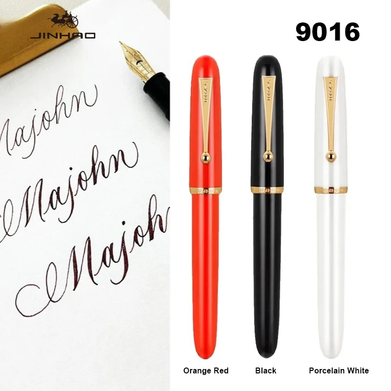 Pióro wieczne Jinhao 9016, akrylowe, transparentne, luksusowe, z piórem Majohn Flex, do pisania, artykuły biurowe, szkolne, artykuły papiernicze. — zdjęcie produktu 6