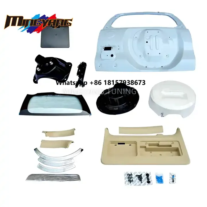 

FJ150 Rear Door License Board Rear Spare Car Doors Tire Cover for Land Cruiser Prado FJ150 Rear Door
