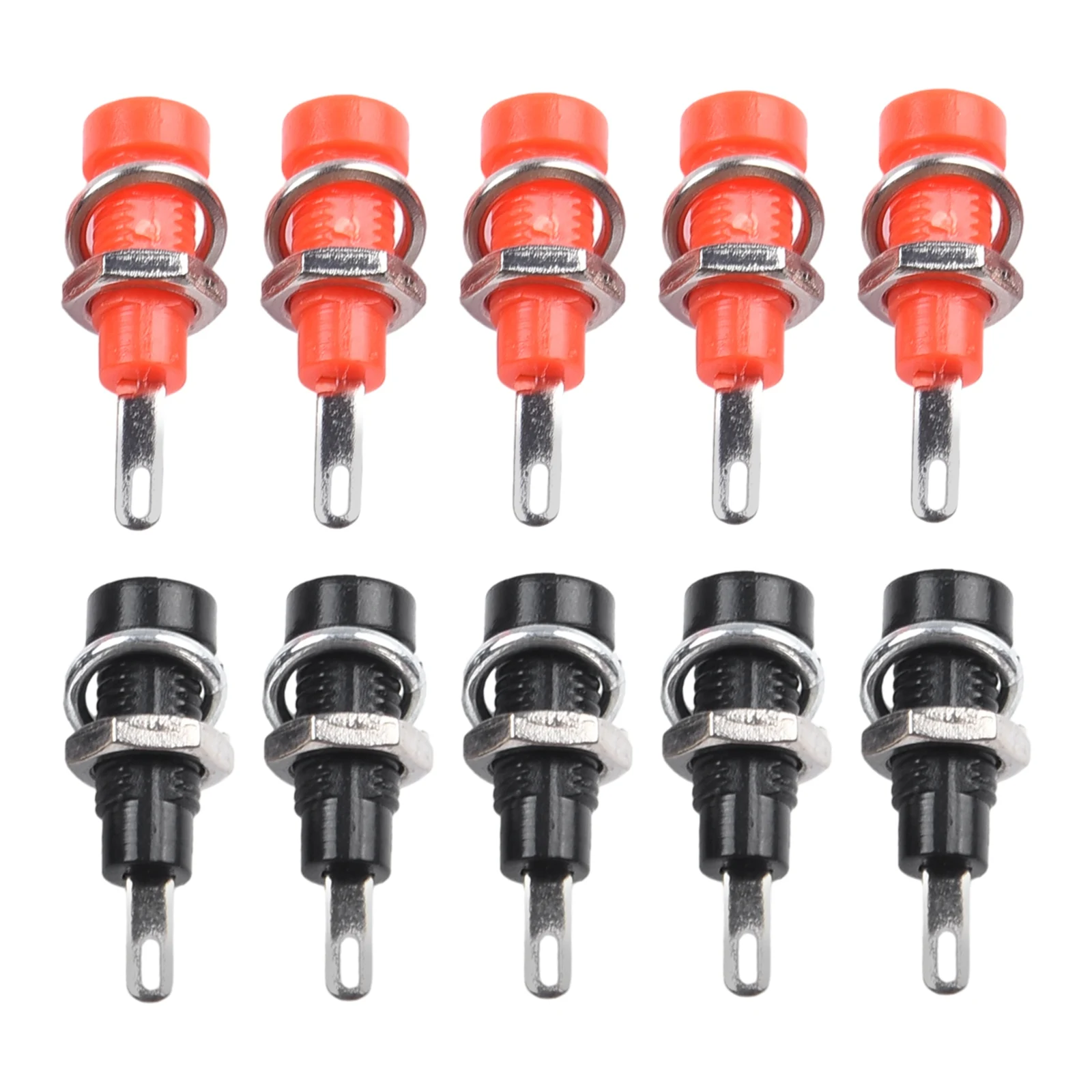 Electrical Connector Binding Post Copper PA MM PCS Product Quick Insert Safety Insulation Thickness Mm Brand New