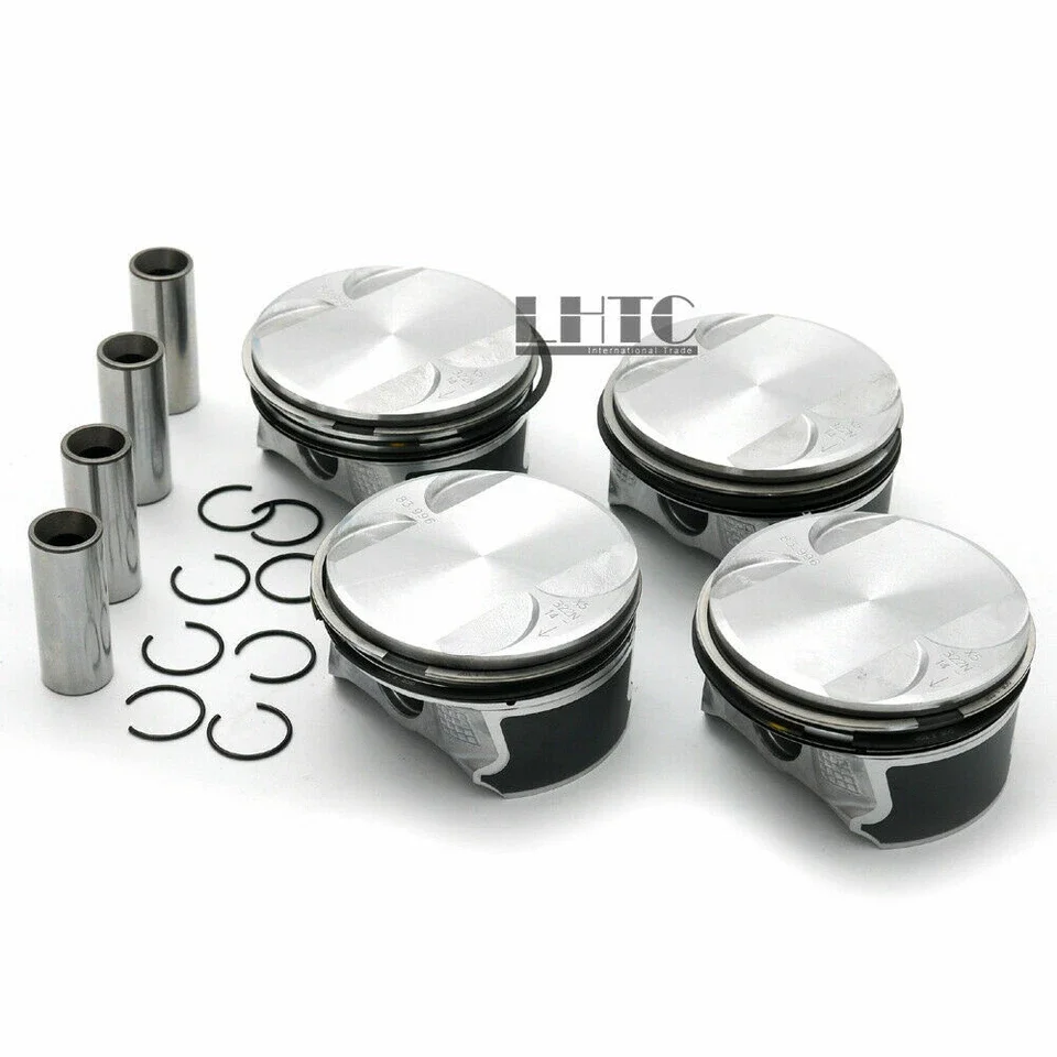 طقم مكبس 4 قطع STD Ø84 مم OE #   11 25 7 562 453 لسيارات BMW N42B20A N46B20A N45 E46 E90 E81 116i 316i-