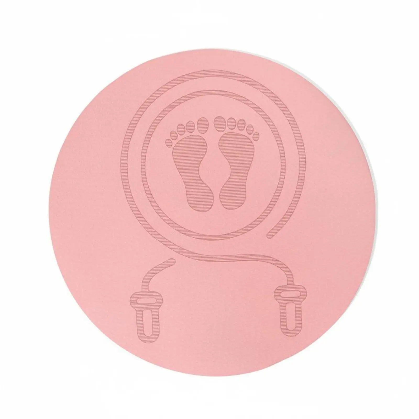 Anti Slip Exercise Pad Non Slip Jump Rope Mat Foam Shock Absorbing Soundproofing Mat for Indoor Skipping Routines