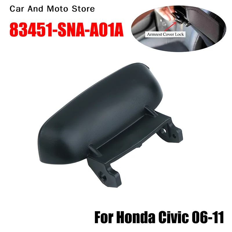 【CMO】Armrest Cover Lid Lock Center Console Latch & Spring Accessories For Civic Coupe 2006 -2011 83451SNA-A01ZA