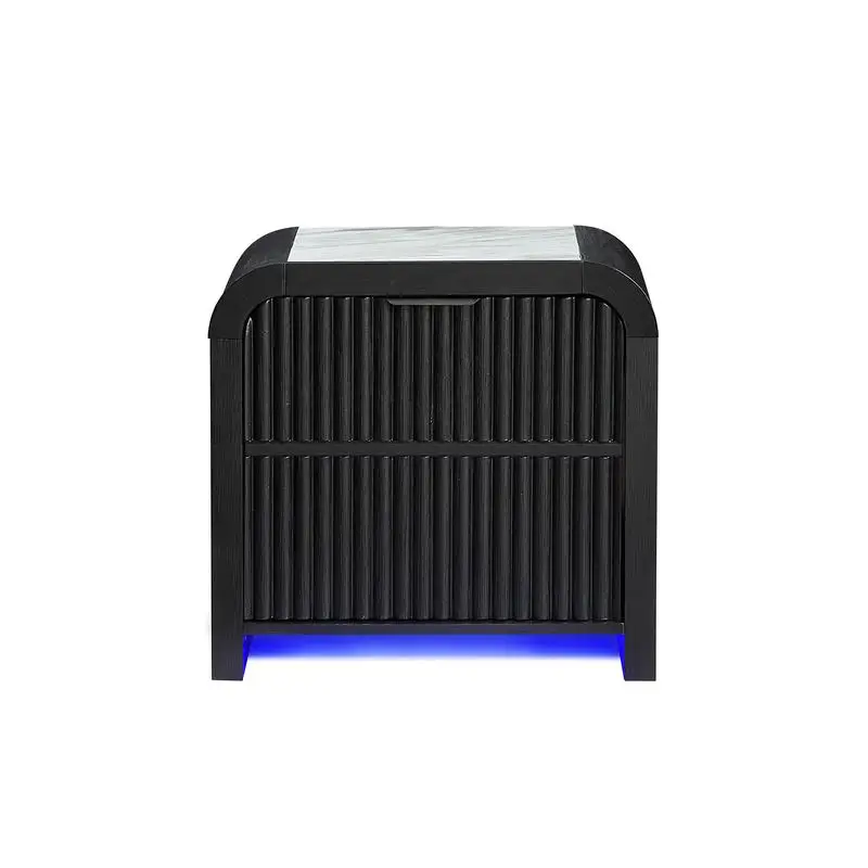 B&W Nightstand With… - image