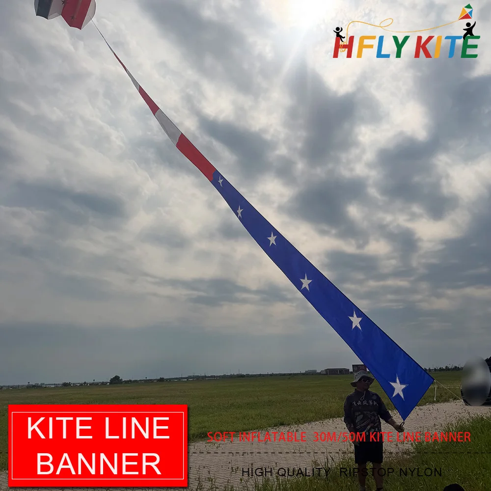 HFLY New Arrival High Quality 40D Nylon 30m Kite Line Banner for Adults outdoor fun toys