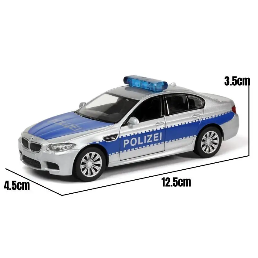 1/36 BMW M5 Sedan Toy Car Model For Children RMZ City Diecast Alloy Metal Miniature Pull Back Collection Gift For Boys Kid