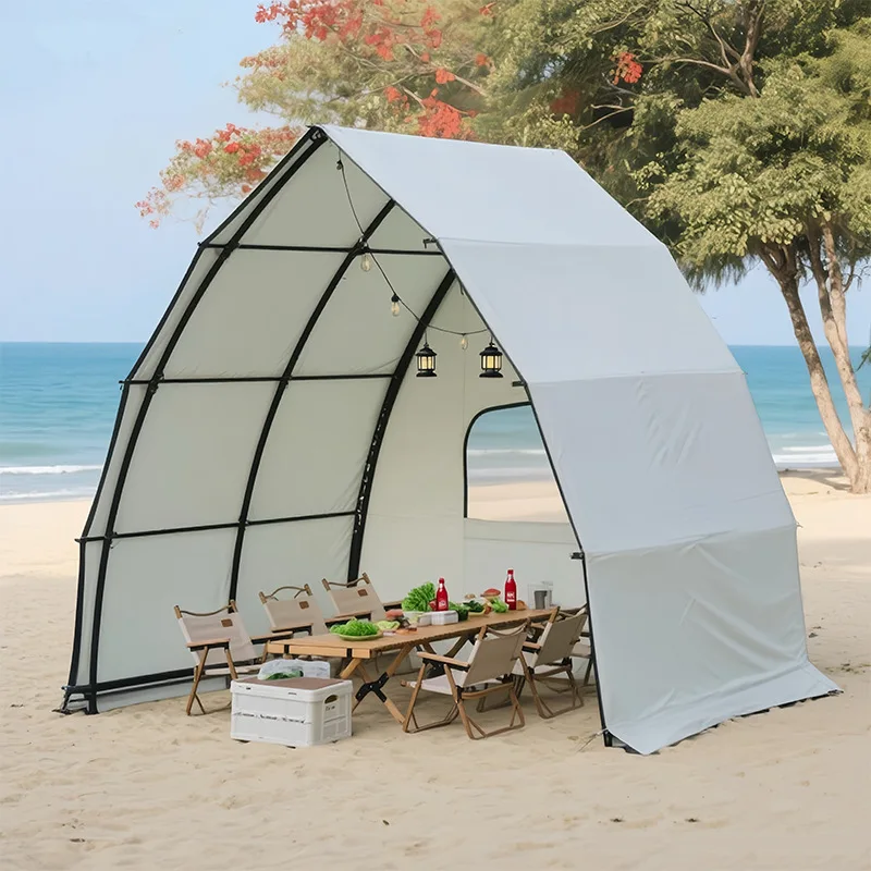 Outdoor commercial Internet celebrity sailing tent accommodation camping catering breakfast open-air camp tent