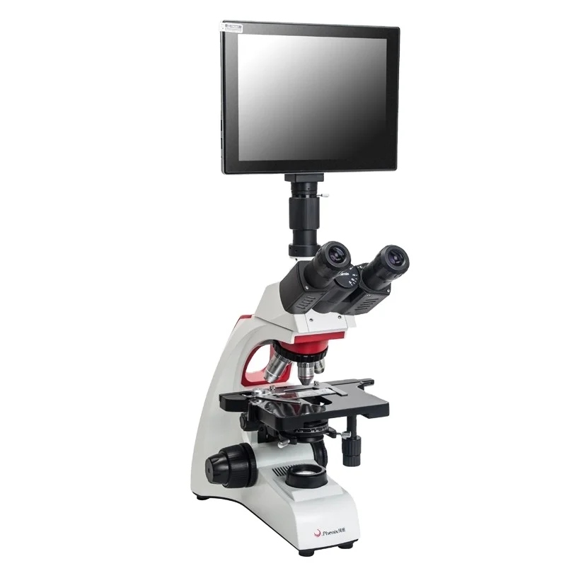 BMC303-IPL 40X-1600X Beauty salon cream detection digital trinocular biological microscope for medical laboratory