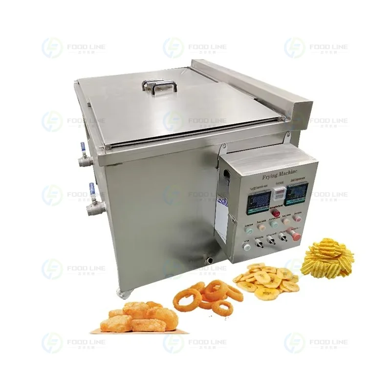 100kg/h Double Tanks Industrial Electric Chicken Deep Fryer for Restaurant Potato Frying Machine Customized