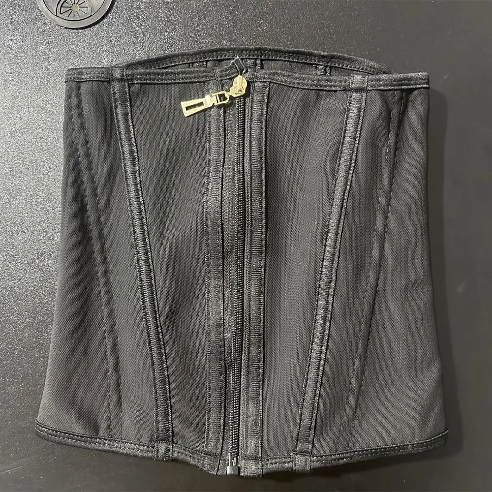 مدرب الخصر للتحكم في البطن، ملابس داخلية للتحكم في البطن، ملابس داخلية للنساء على شكل هيكل السمكة، مشبك بسحاب بدون خياطة #2