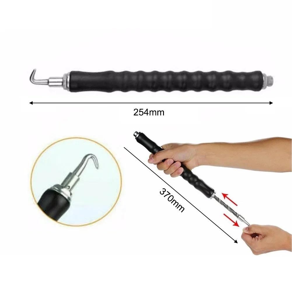 1Pc Wapening Tier Bouwplaats Kronkelende Tool Draad Knoting Tang Staaldraad Tring Gereedschapsstaal Bar Koppelverkoop Haak Semi-Automatische