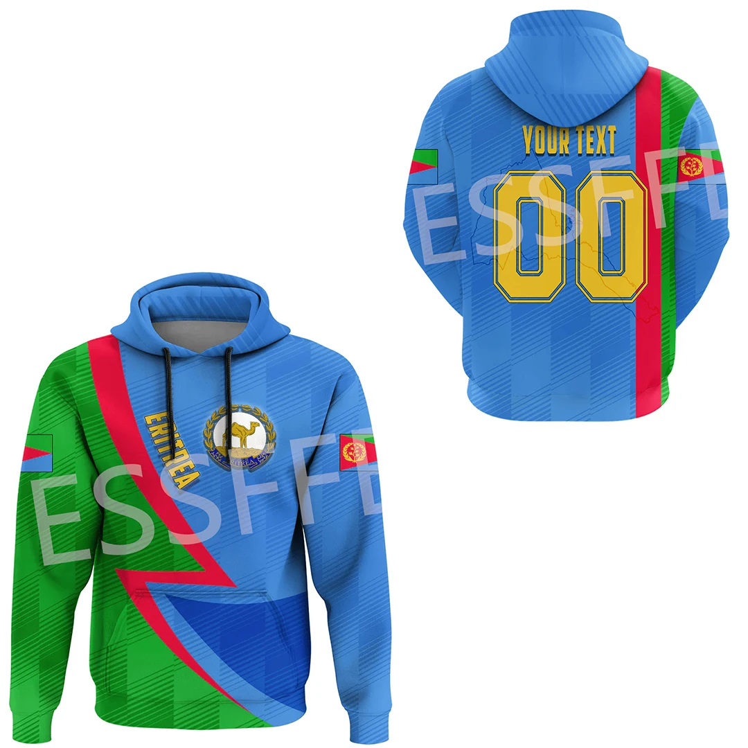 

Custom Name Africa Country Eritrea Flag Tattoo Retro Tracksuit Vintage 3DPrint Harajuku Casual Funny Pullover Jacket Hoodies N12