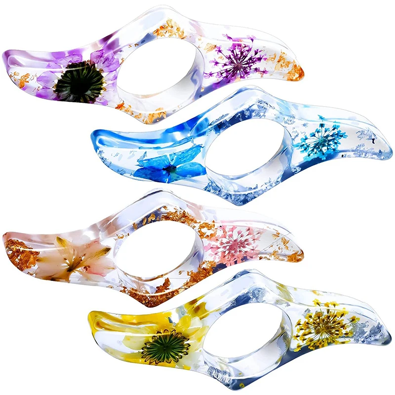 1x multi-função acrílico polegar livro suporte epóxi secas flor livro página titular bookmark escola material de escritório livro polegar titular