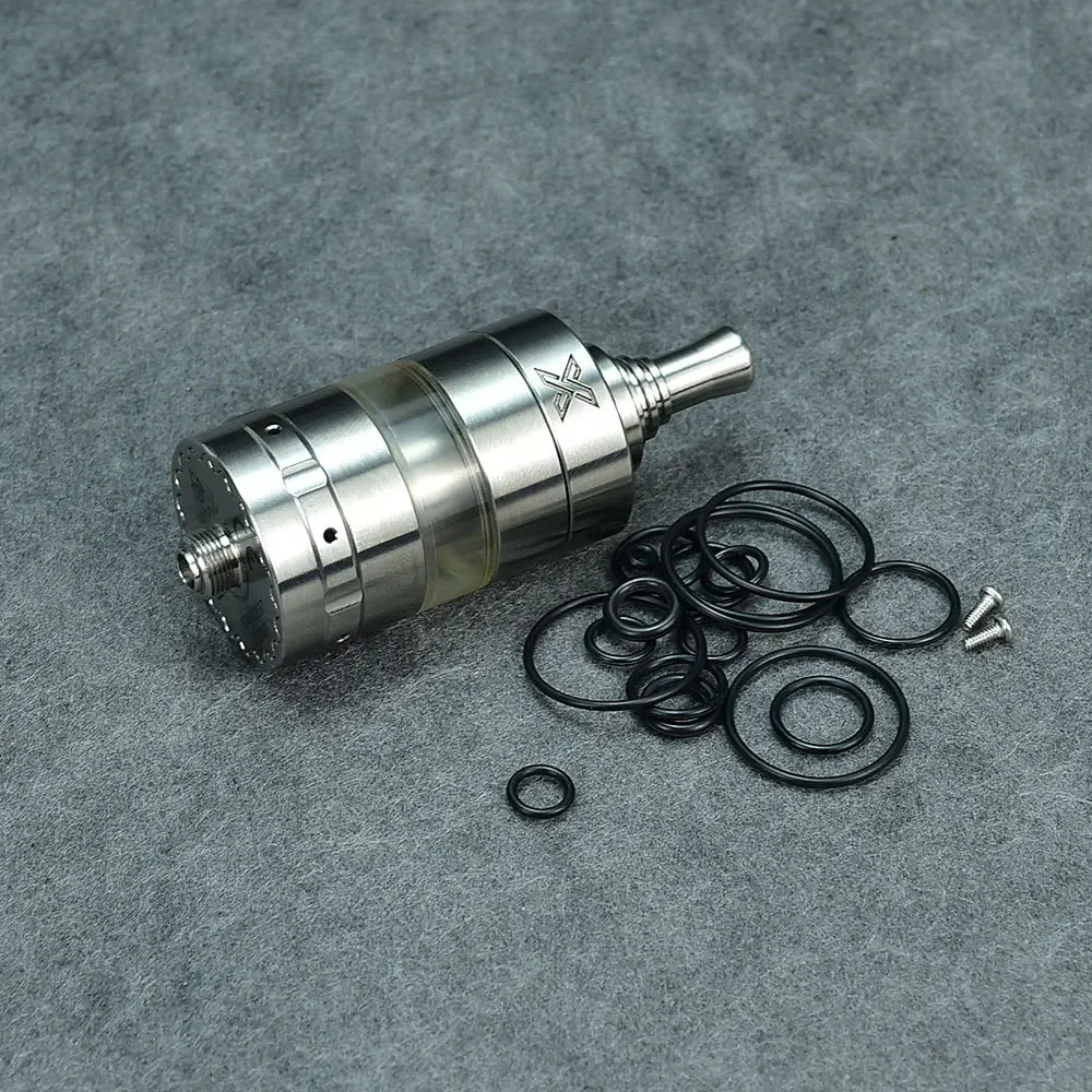 Wolfcoolvape Kayfun X MTL RTA 24mm Tank Atomizer 316SS Rebuildable Single Coil 4ml Capacity KF X Style Vape MTL RTA