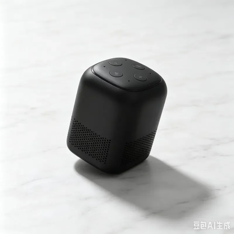 Smart AI Speaker with Universal IR Remote Voice Assistant Dual Band WiFi BT 5.4 Smart Home Center Modern PC Material