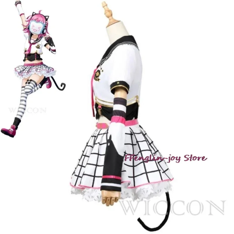 อะนิเมะ Tennoji Tennouji Rina LoveLive Love Live Nijigasaki High School Idol Club คอสเพลย์ชุดวิกผมเซ็กซี่ผู้หญิงฮาโลวีน Sui @ 0Z *