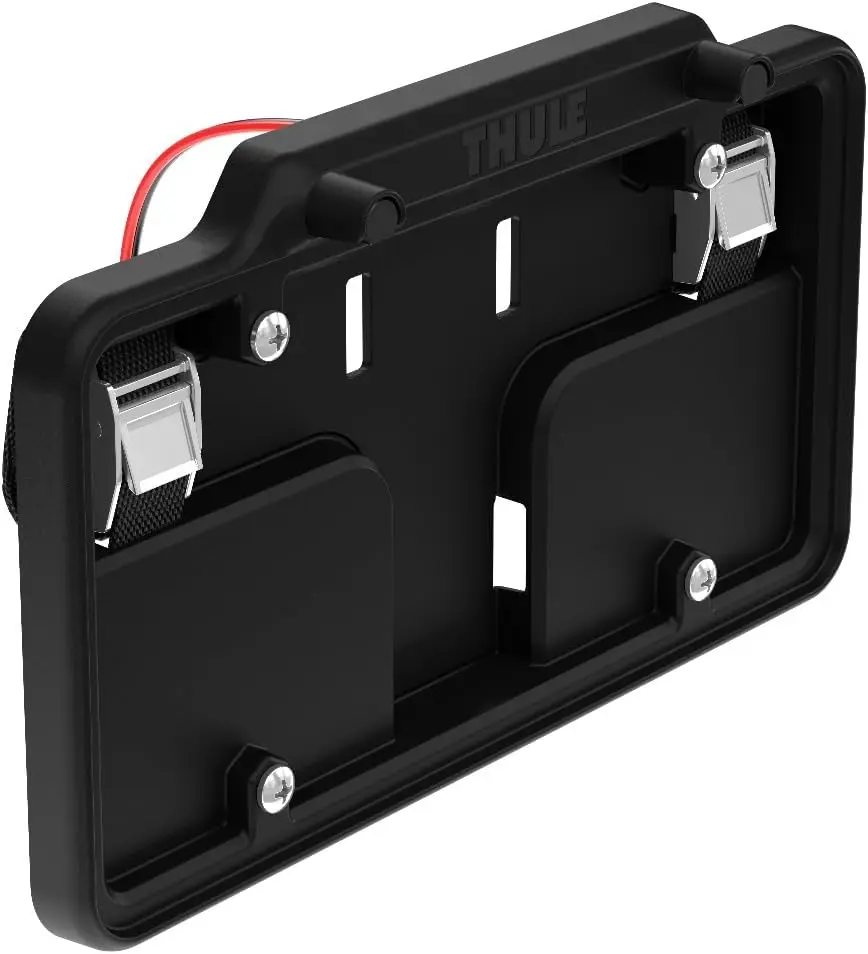 

Универсальный держатель рамки номерного знака автомобиля, прочный черный металл для простой установки