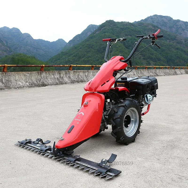 15 Horsepower Weed Shrub Height Adjustable Electric Start Full Gear Multifunctional Lawn Mower