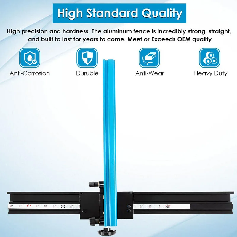 

KMS7200 Precision Cutting & Measurement 14 Inch Bandsaw Guide Fence Tool Fits for Jet ,Delta ,General ,Grizzly