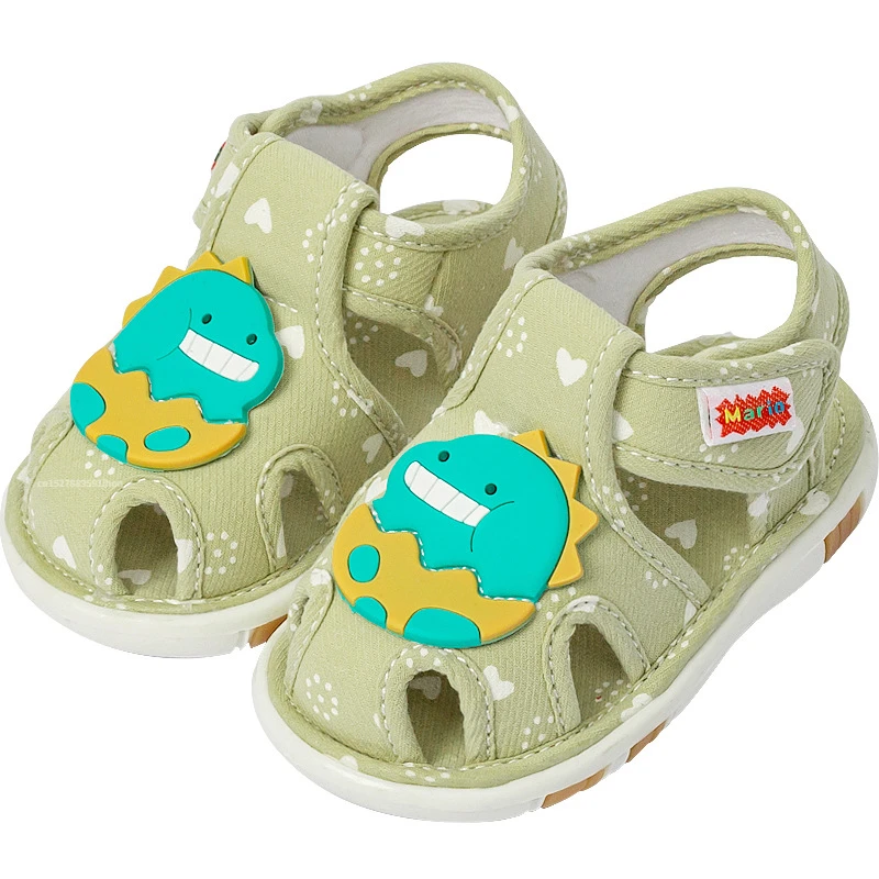 Scarpe da cartone animato per bambini per 0-2 anni sandali per bambini Bibi Sound First Walker primavera autunno pantofole con suola morbida