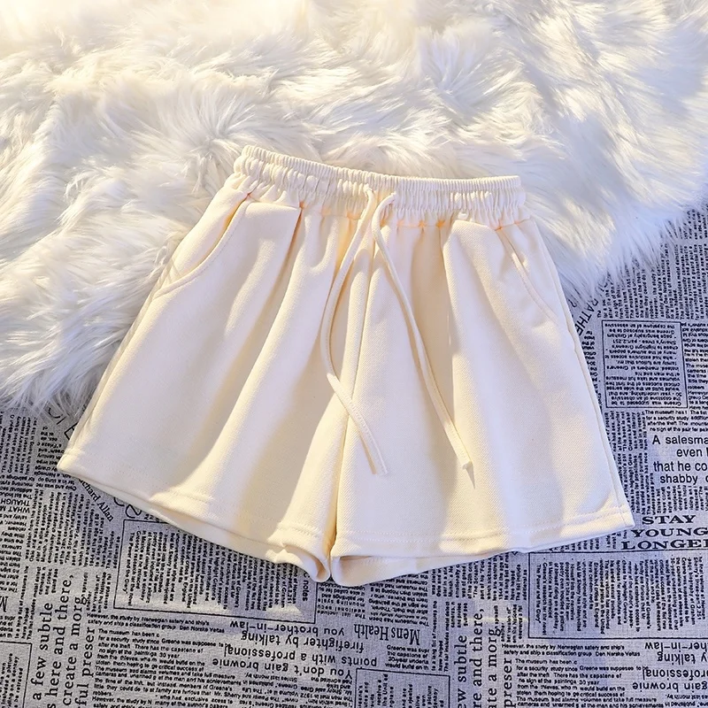 【6919Positive】Summer Thin Casual Sports Shorts Women Petite Home Sleep Shorts Outdoor Versatile Hot PantsinsTrendy