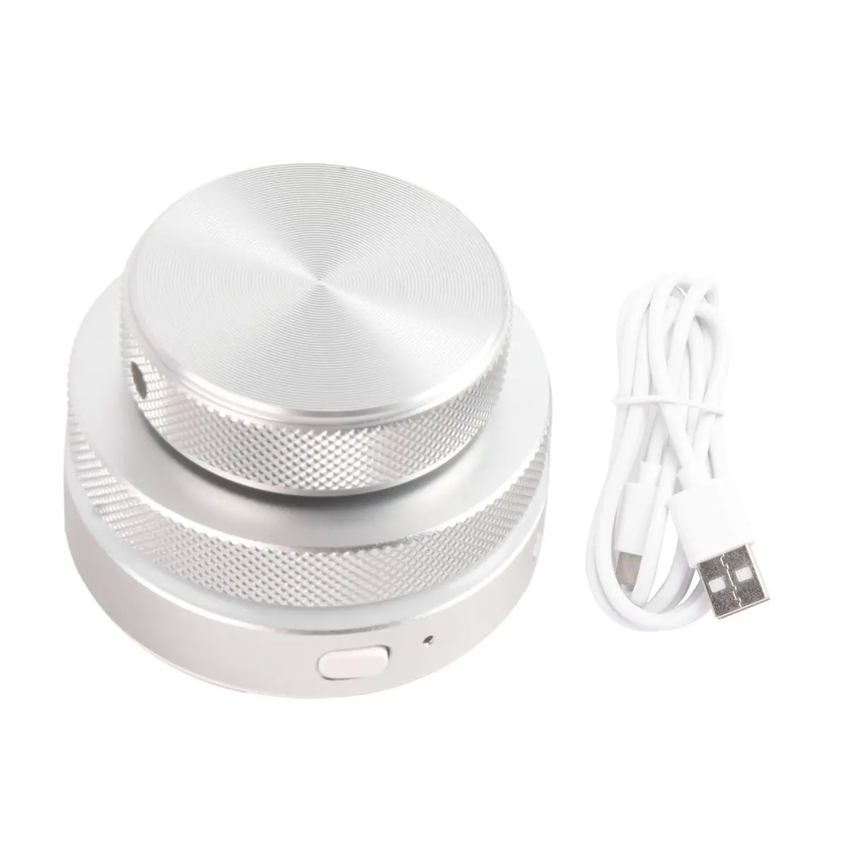 AA80 Volume Control Knob 2.4G Bluetooth USB C Wired Multimedia Controller Knob with RGB Light for Phone Tablet PC